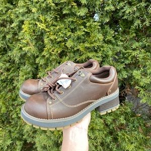 No boundaries Y2K chunky heeled lace up shoe 👞